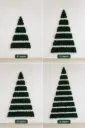 Wall-Hanged Wooden Christmas Tree