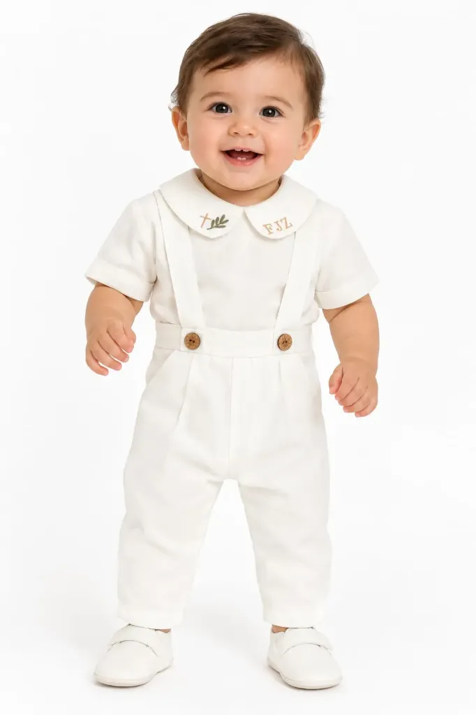 Classic Christening Romper
