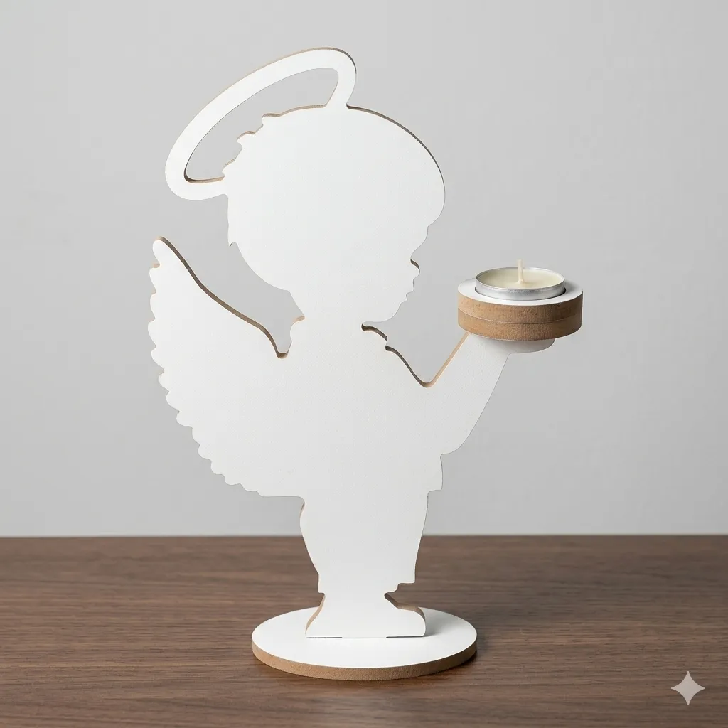 [Giveaway & Keepsakes] Angel candle holder