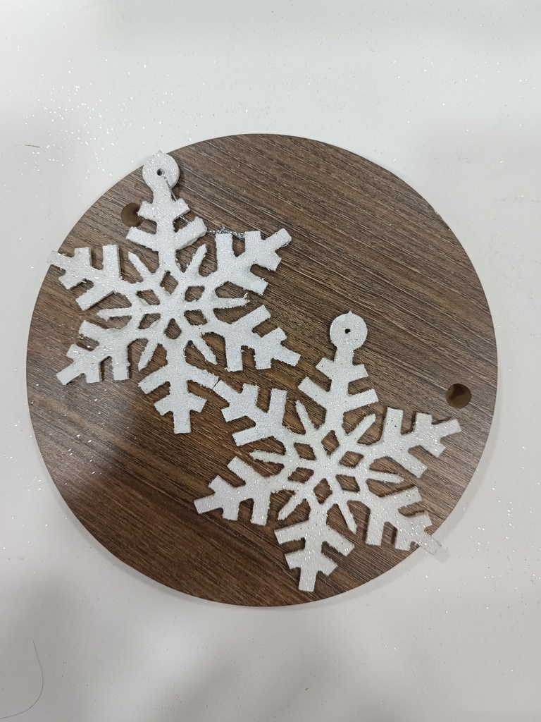 Small Snowflake 2 pcs
