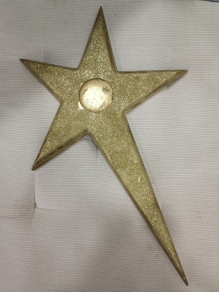 Single star holder (gold) 