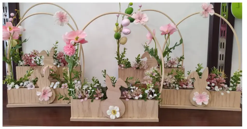 [314] Bunny Basket decor