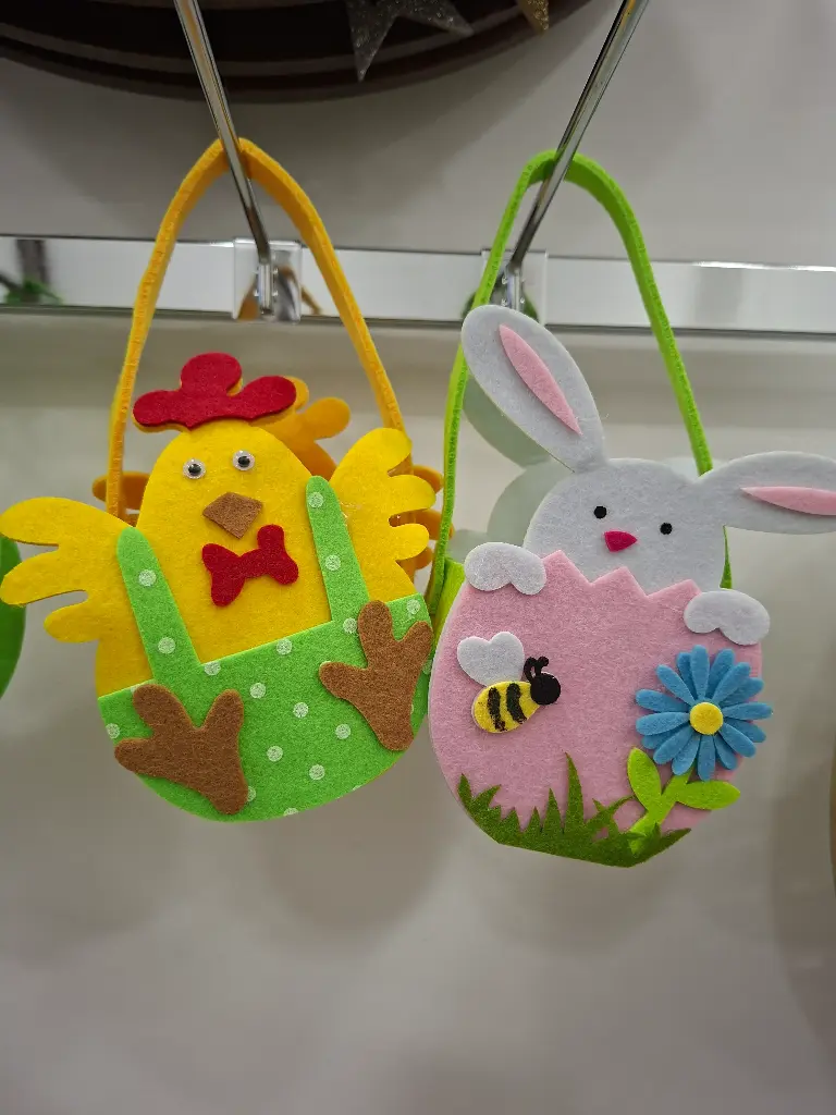 Animal shaped egg hunt basket