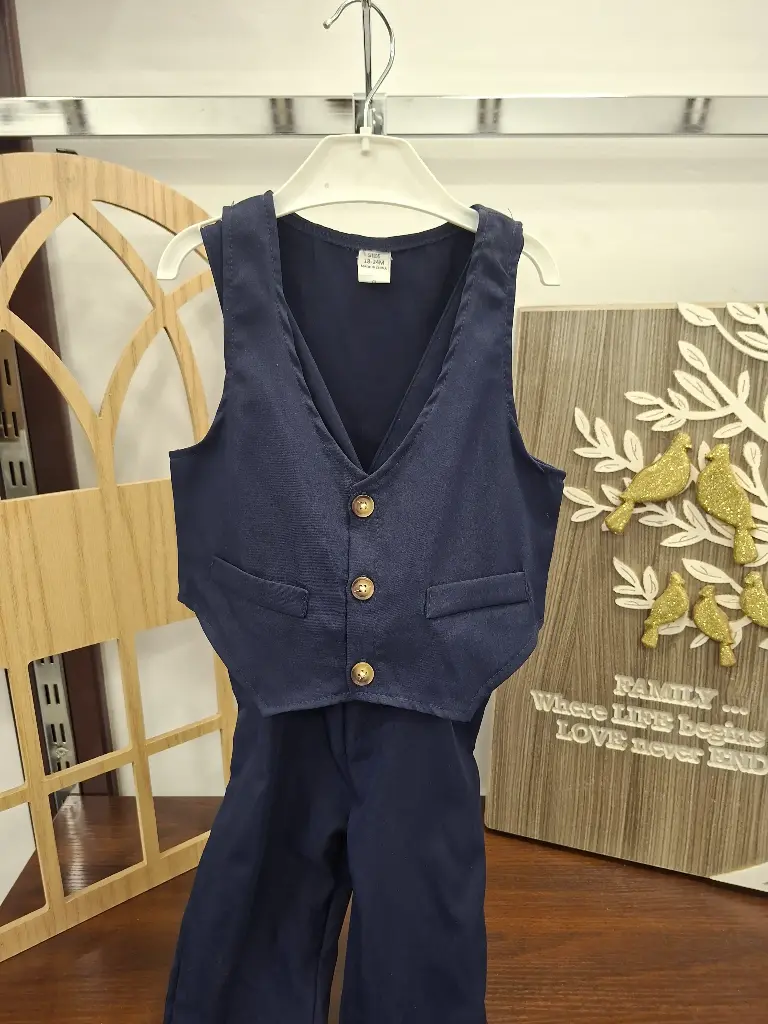 [Apparel] Navy baptism suit 