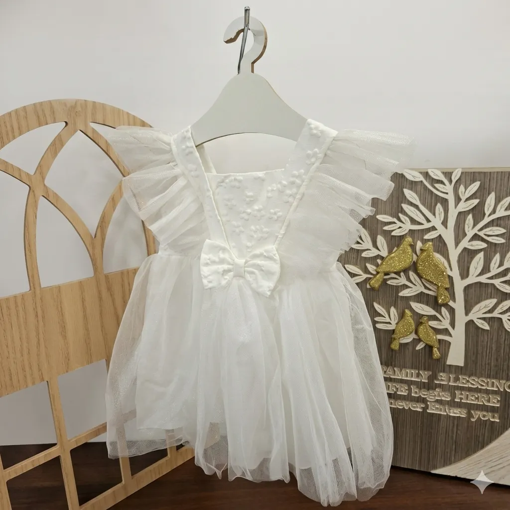 [Apparel] White satin mini dress 