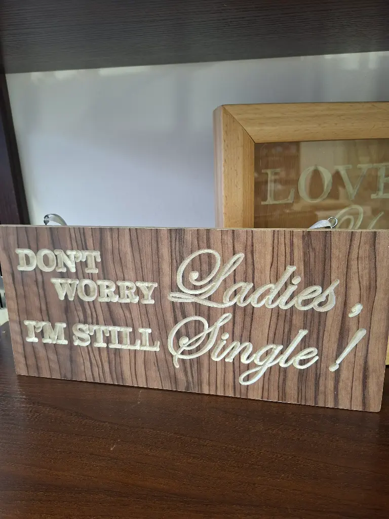 [367] Don't worry Ladies I'm still single sign 