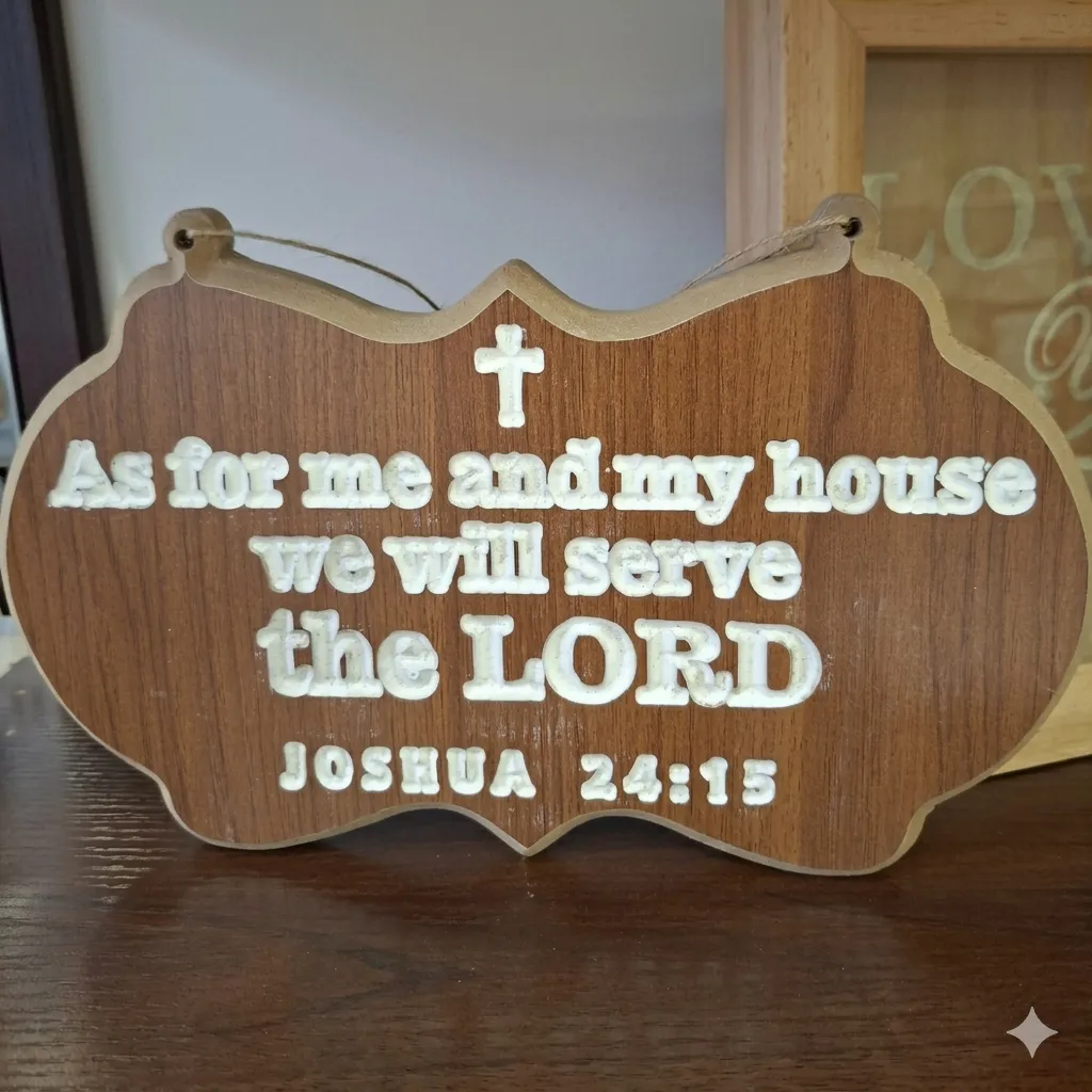 [Signs] Bible verse wall decoration  