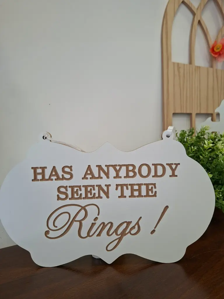 Has anybody seen the rings sign 