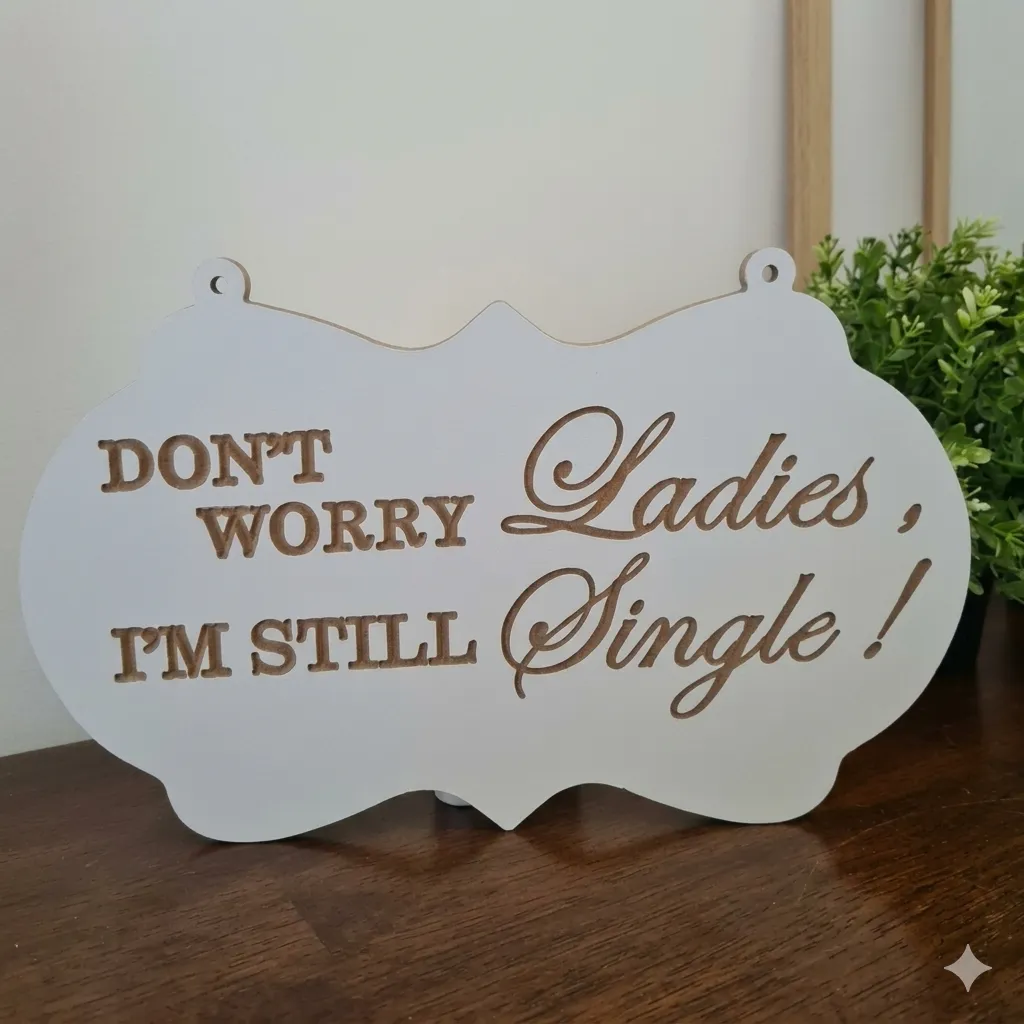 Don't worry Ladies, I'm still single ! 