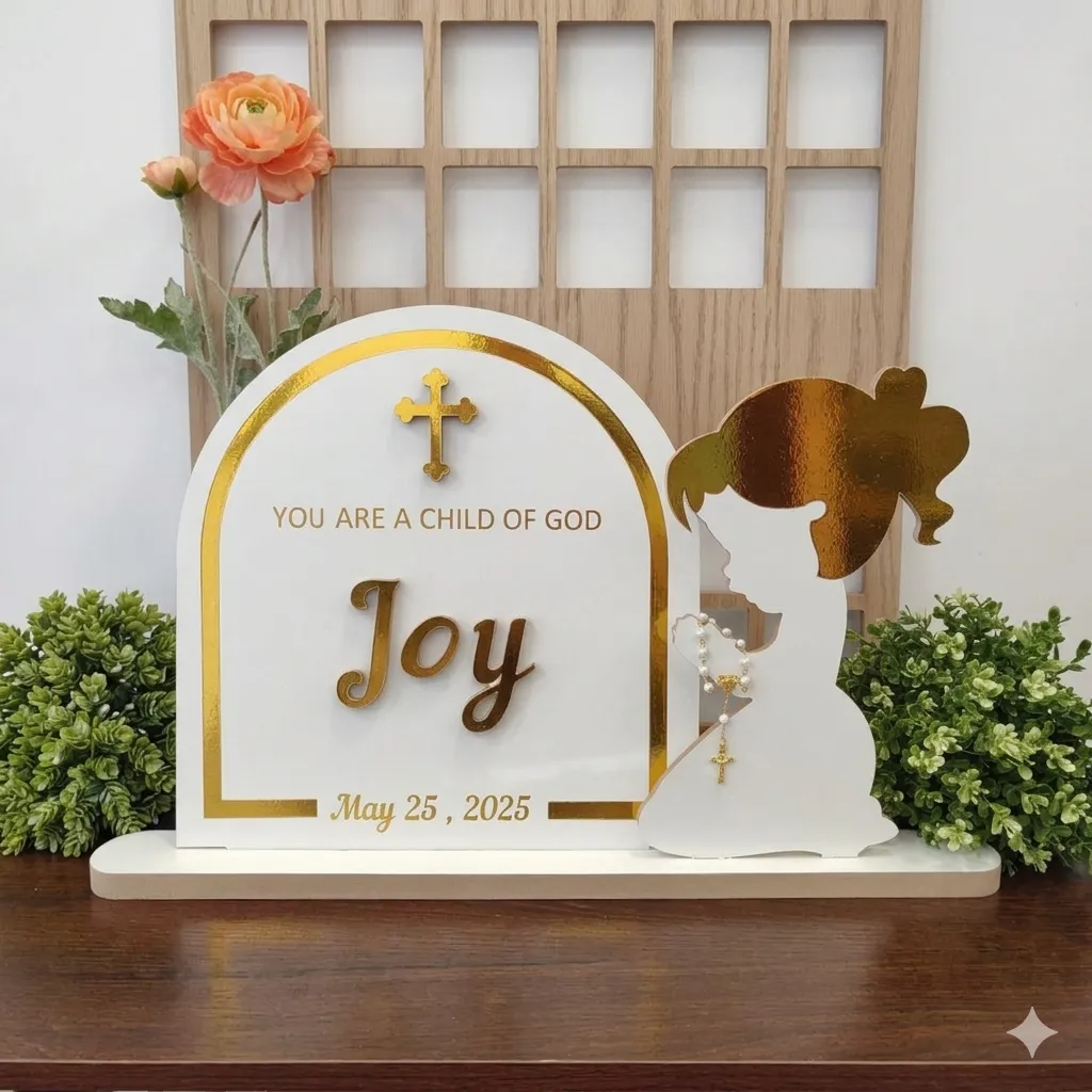 [Giveaway & Keepsakes] Baptism Keepsake