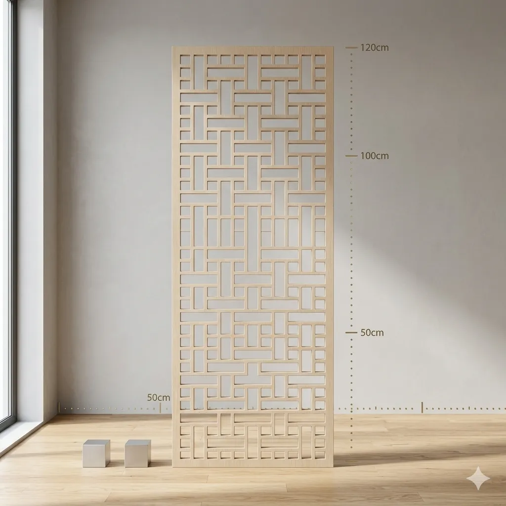 Modern Grid Maze Panel