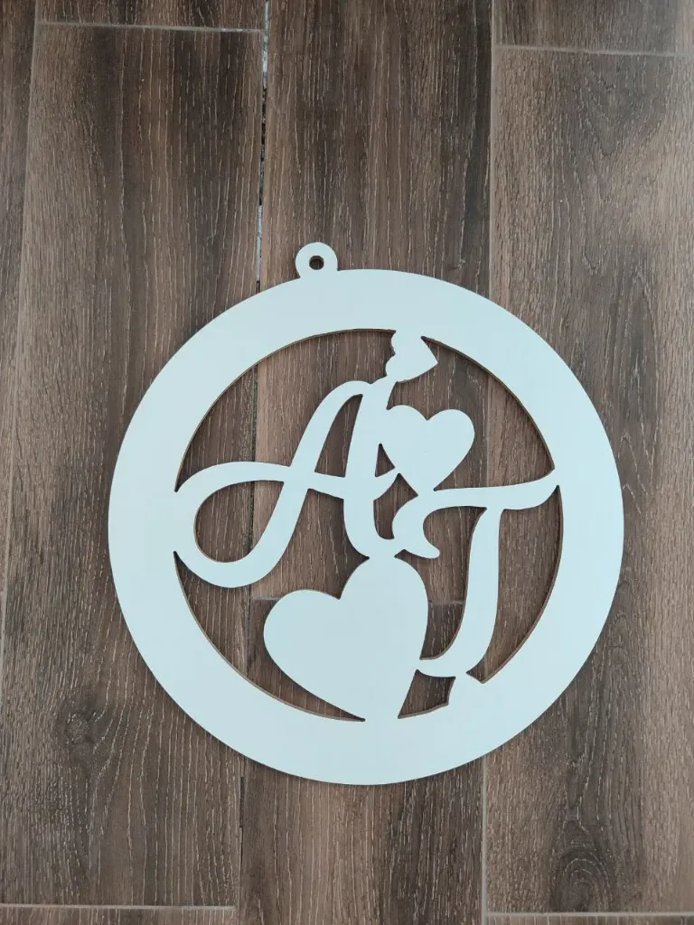 Wedding Monogram (Basic no Decoration)