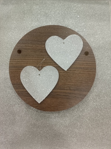 [219] White Heart /2pcs