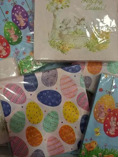 [318] Easter Napkins