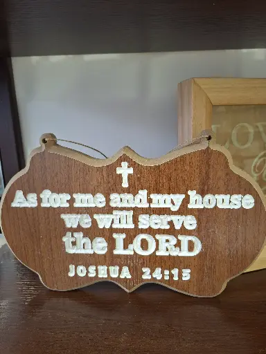 [368] Bible verse wall decoration  